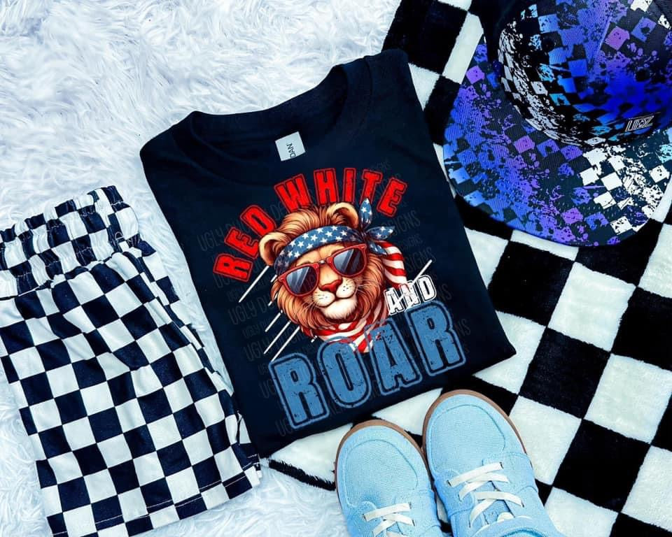Red White and Roar DTF