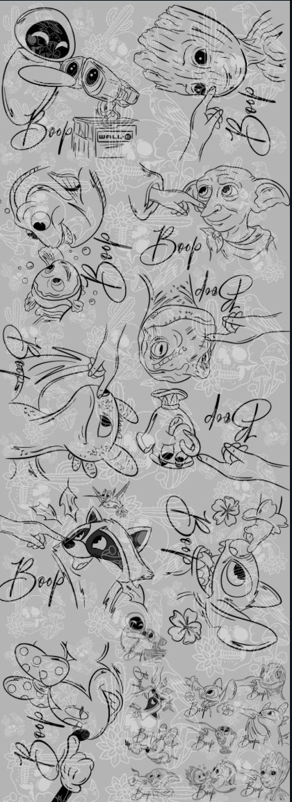 Boop 22X60 gang sheet