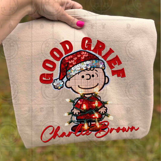 Good Grief CB Faux Sequin DTF