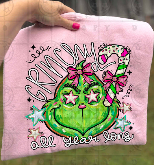 Grinchy all year long DTF