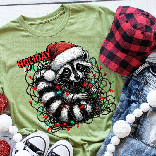Holiday Hot Mess - red - DTF