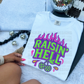 Raisin Hell Flaming Cherrys DTF