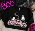 Pink Jack O Lanterns & Ghosts DTF