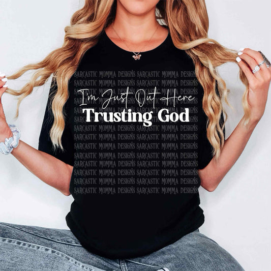 Trusting God -white- Sunday Special DTF
