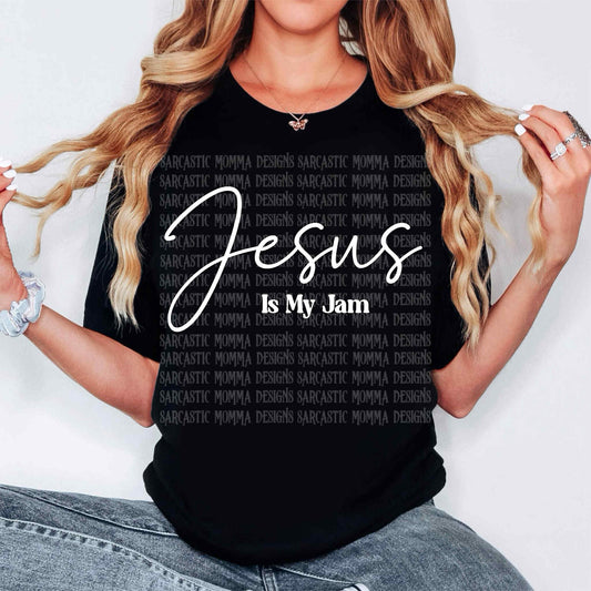 Jesus is my Jam -white- Sunday Special DTF