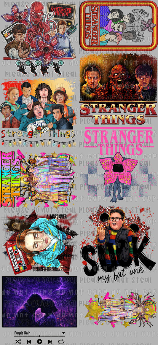 Stranger Things Premade 22X48
