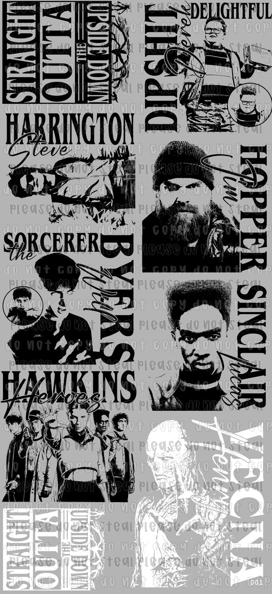 Stranger Things Premade 22X48