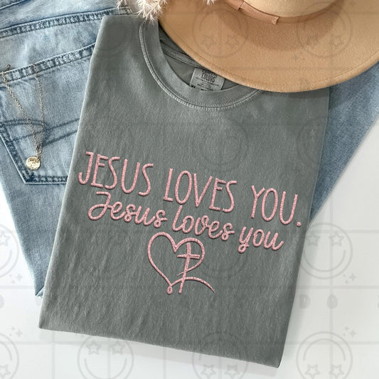Jesus Loves You DTF
