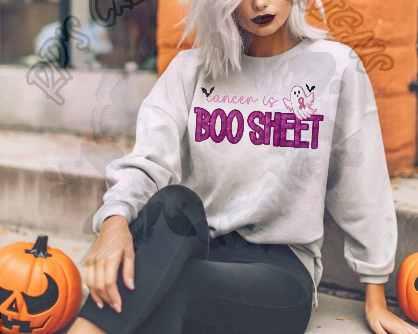 CANCER IS  BOO SHEET DTF - TWO DOLLA PALOOZA