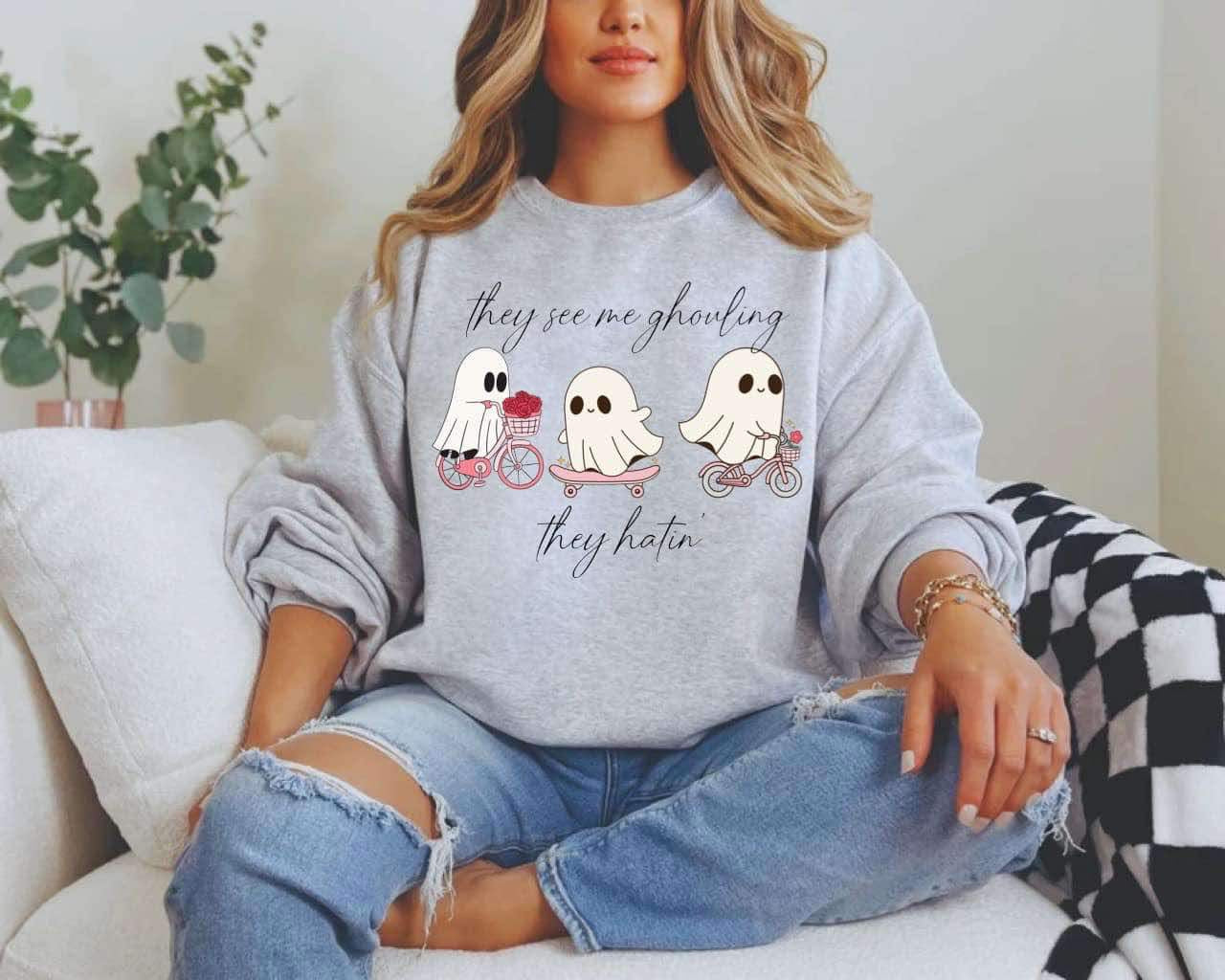 THEY SEE ME GHOULING THEY HATIN DTF - TWO DOLLA PALOOZA