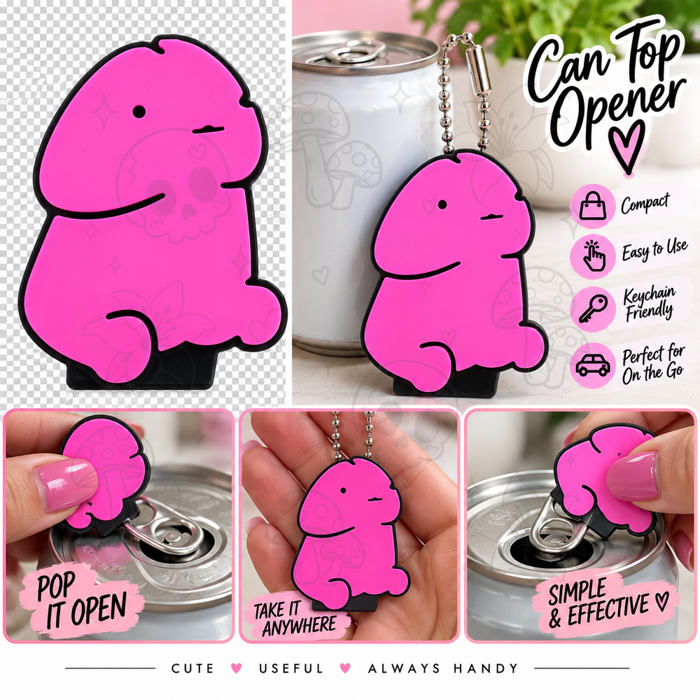 3d printed Richard Pop top openers keychain