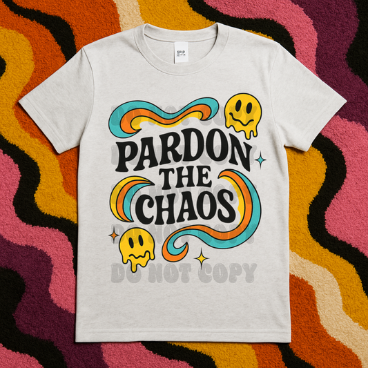 Pardon the Chaos Direct to Film Transfer