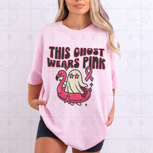 This Ghost Wears Pink DTF