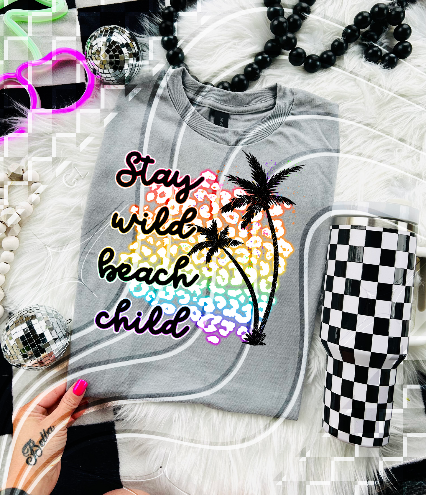 Stay Wild Beach Child DTF