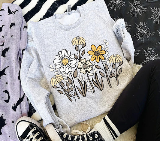 Daisy Floral DTF