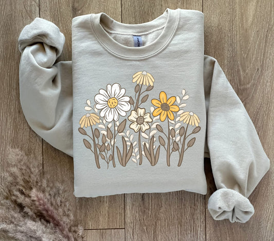 Daisy Floral DTF