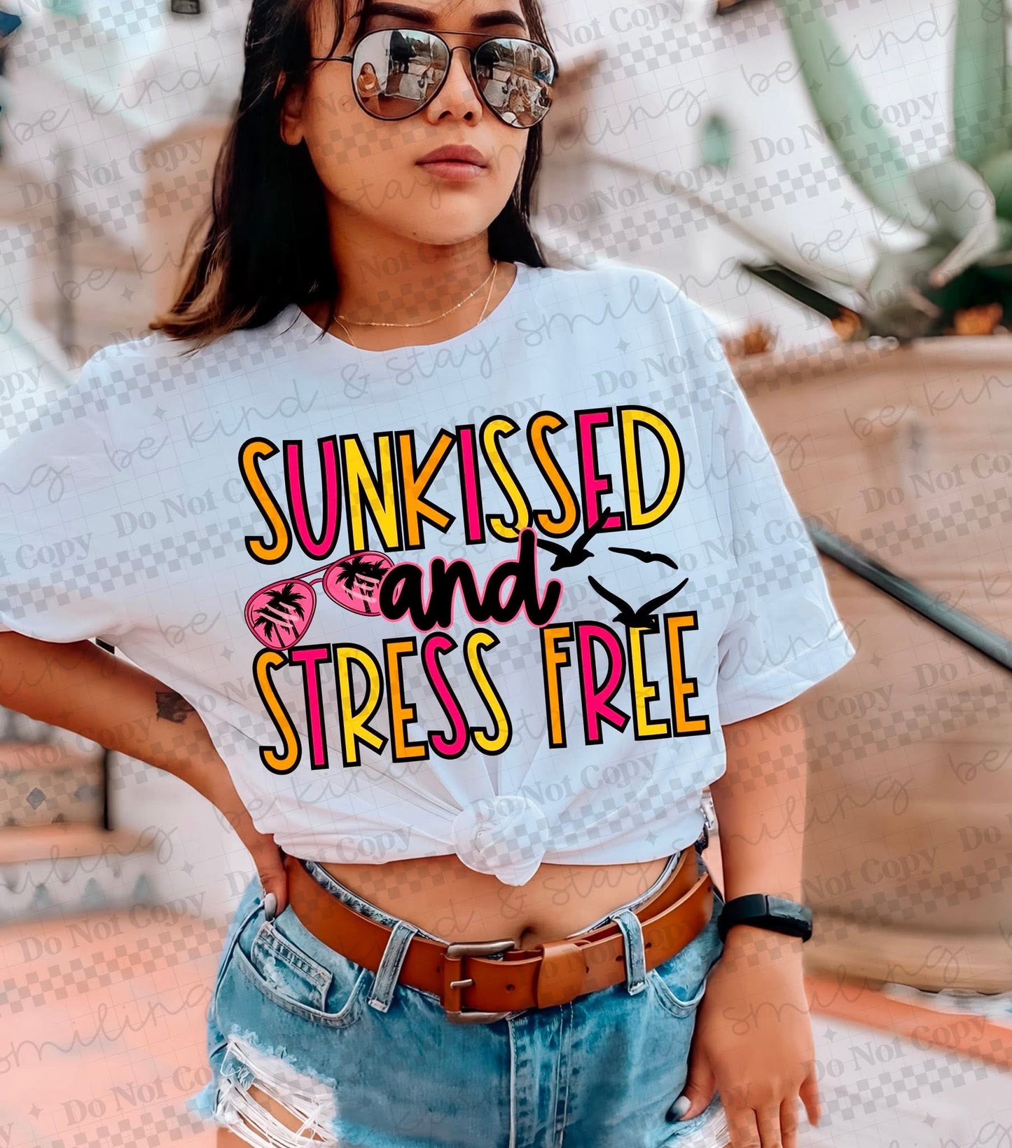 Sunkissed and Stress Free DTF
