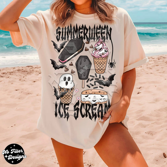 Summerween Ice Scream DTF