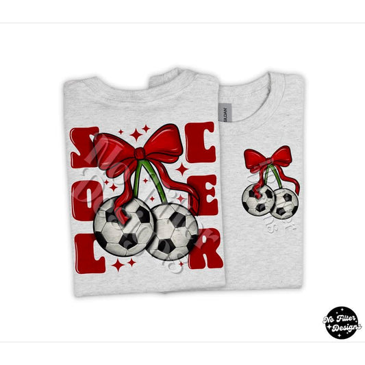 Soccer cherry DTF