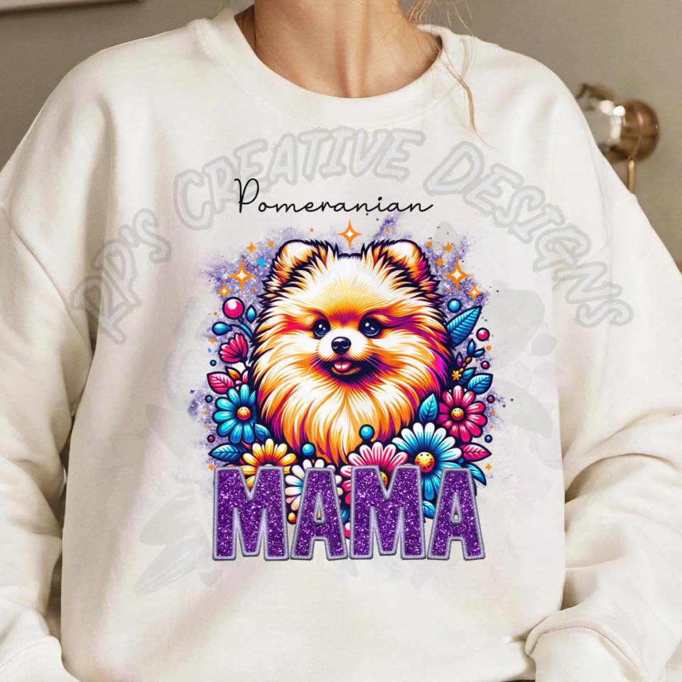 Dog Mama-Pomeranian DTF