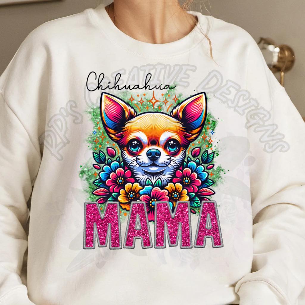 Dog Mama-Chihuahua DTF
