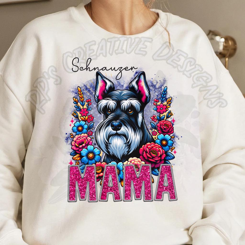 Dog Mama-Schnauzer DTF