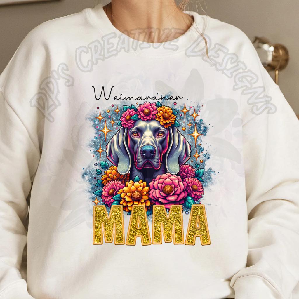 Dog Mama-Weimaraner DTF