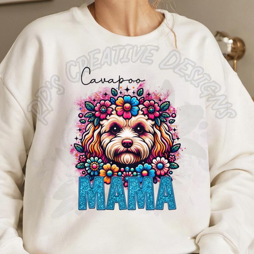 Dog Mama-Cavapoo DTF