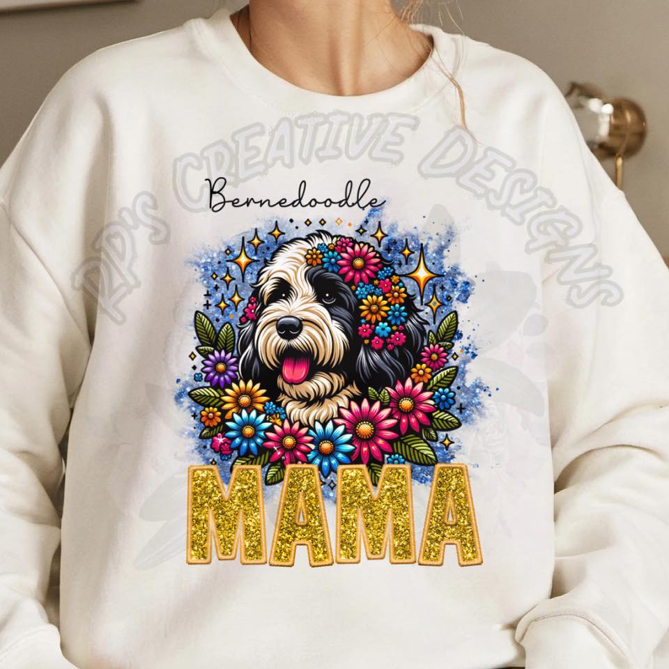 Dog Mama-Bernedoodle DTF