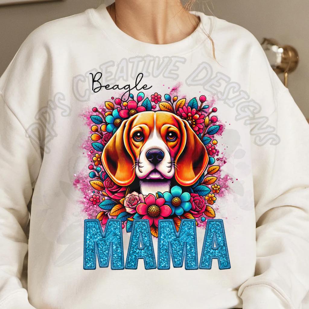 Dog Mama-Beagle  DTF