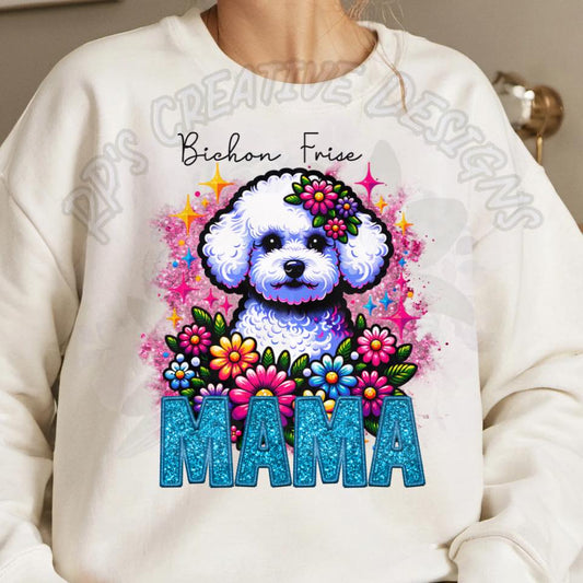 Dog Mama-Bichon Frise  DTF