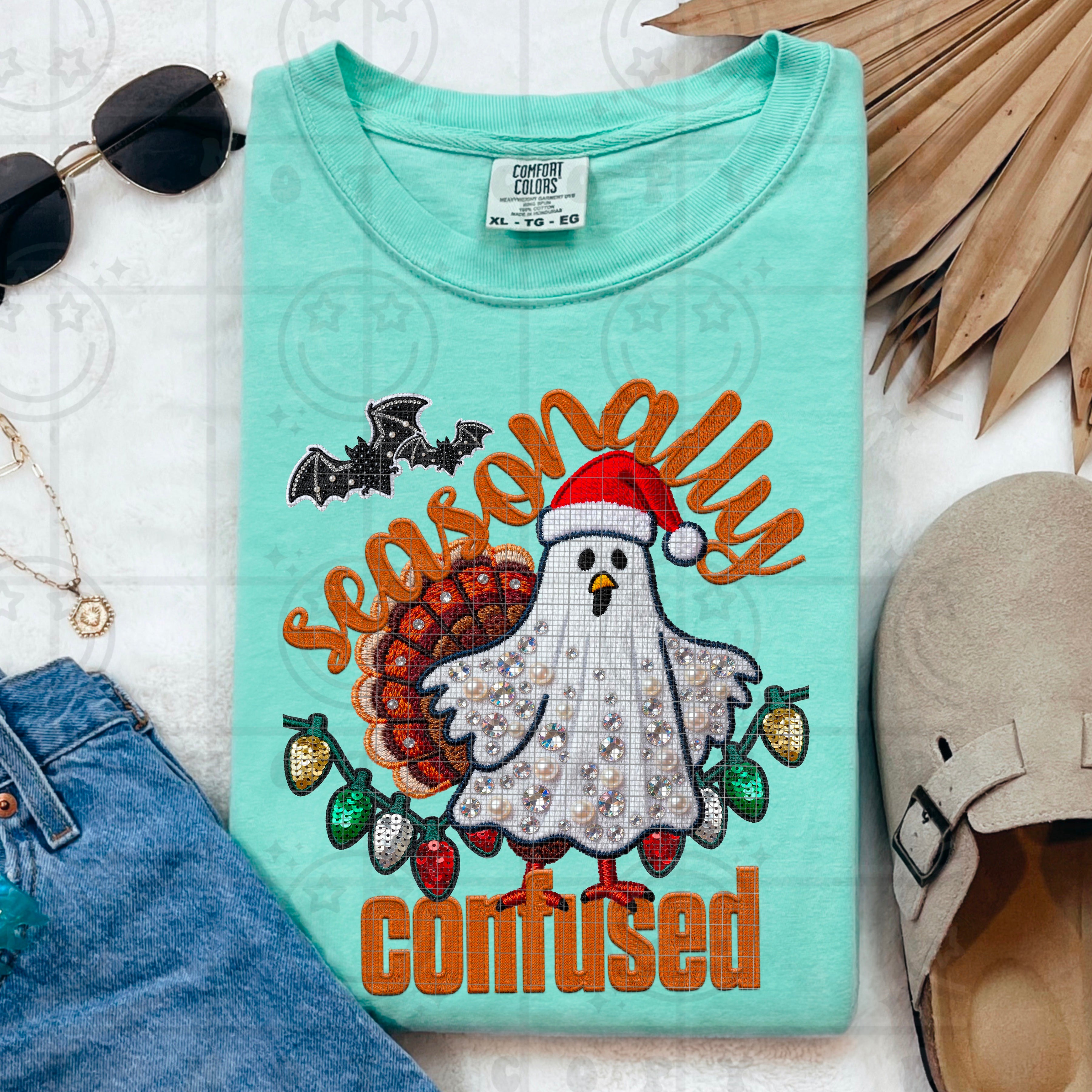 Seasonal Confused DTF