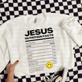 Jesus nutrition facts DTF