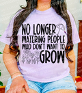 No longer watering