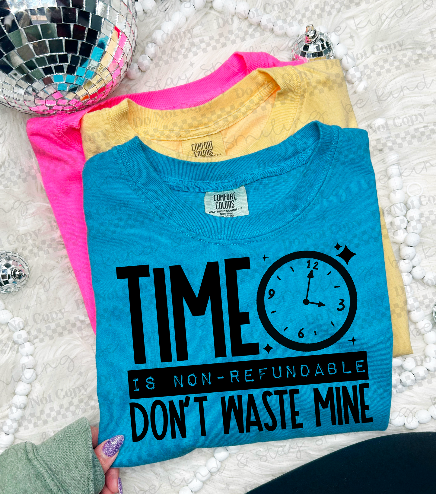 Time is non refundable