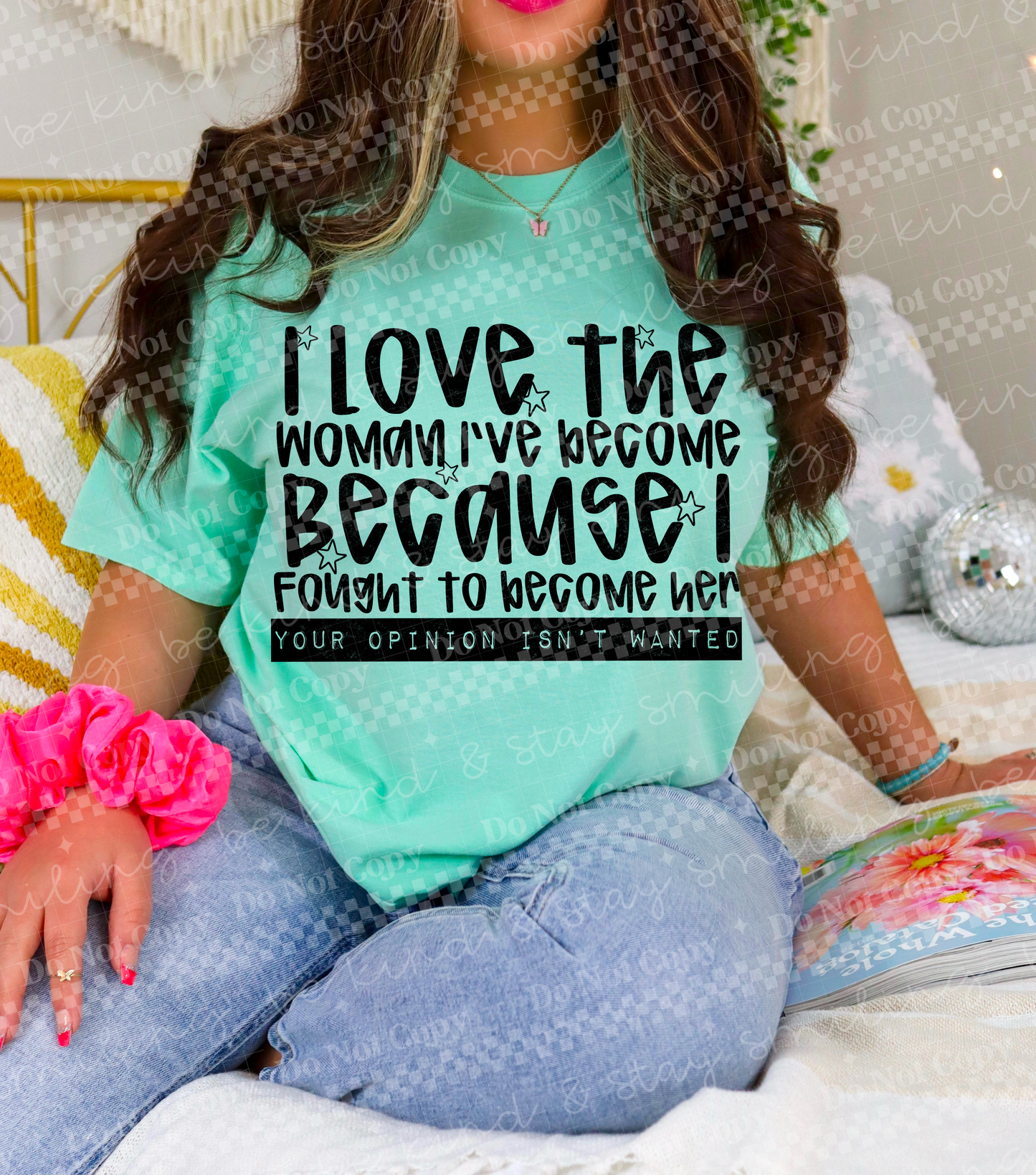 Love the woman I've become