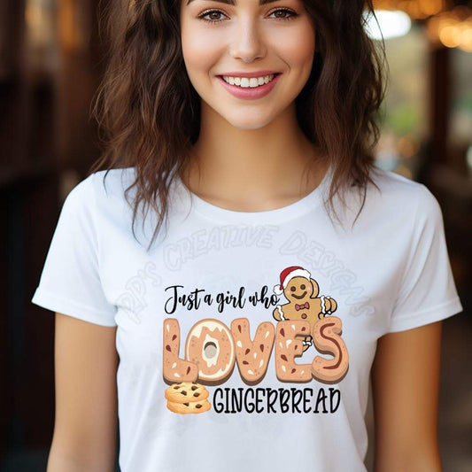Love Gingerbread DTF