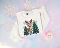 Faux Crotchet Reindeer with Trees