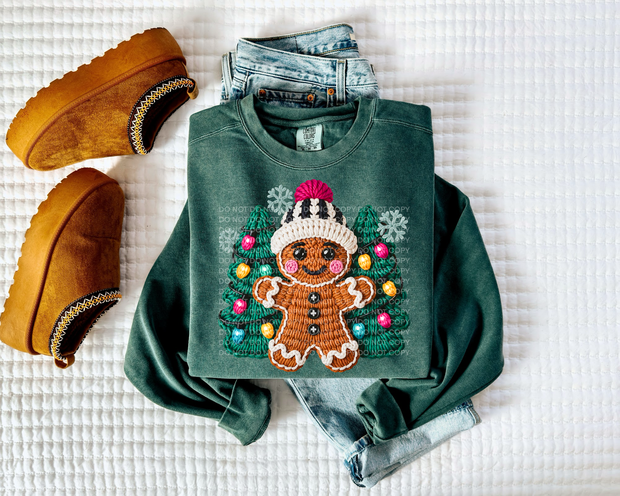 Faux Crotchet Gingerbread