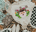 Faux Crotchet Cowboy Santa