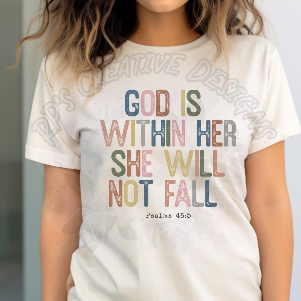 God is Within Her DTF
