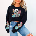 Skull Flower DTF