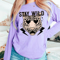 Stay Wild  Leopard DTF