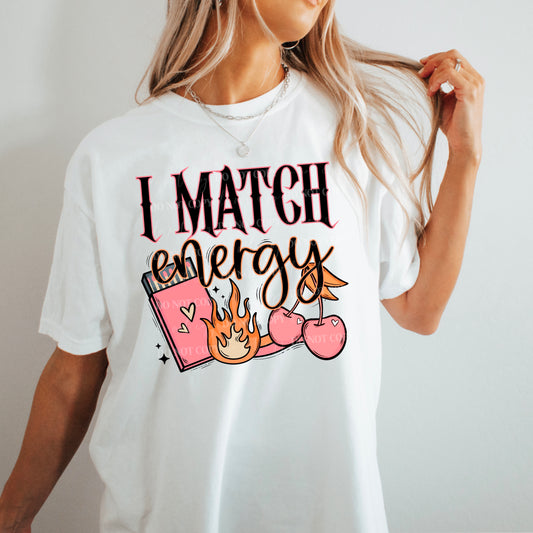 I Match Energy Cherries DTF