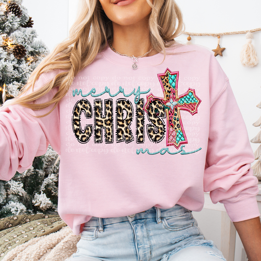 Merry Christ-Mas DTF