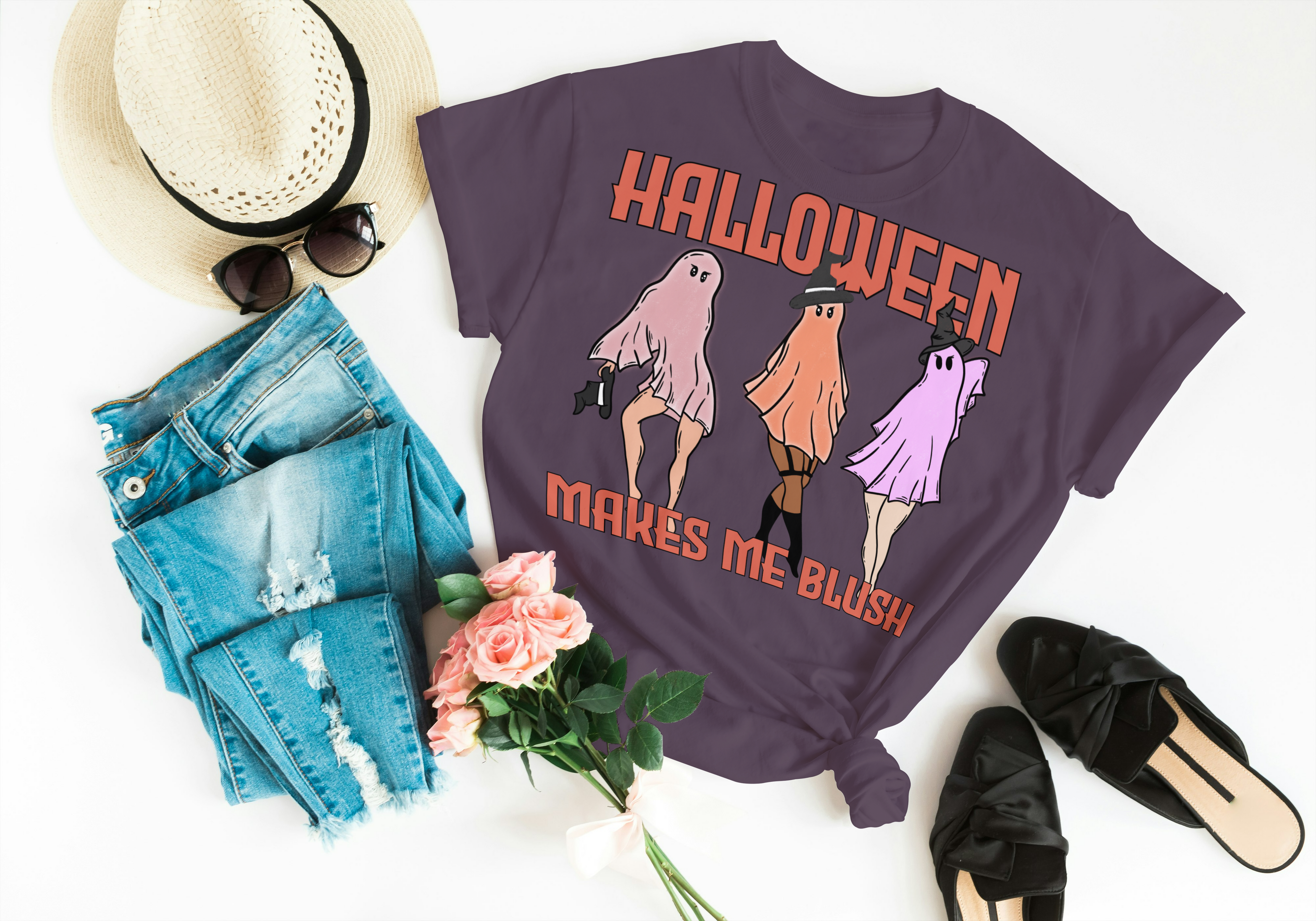 Halloween Makes Me Blush DTF