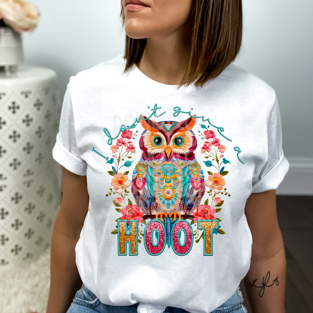 Don’t Give a Hoot DTF