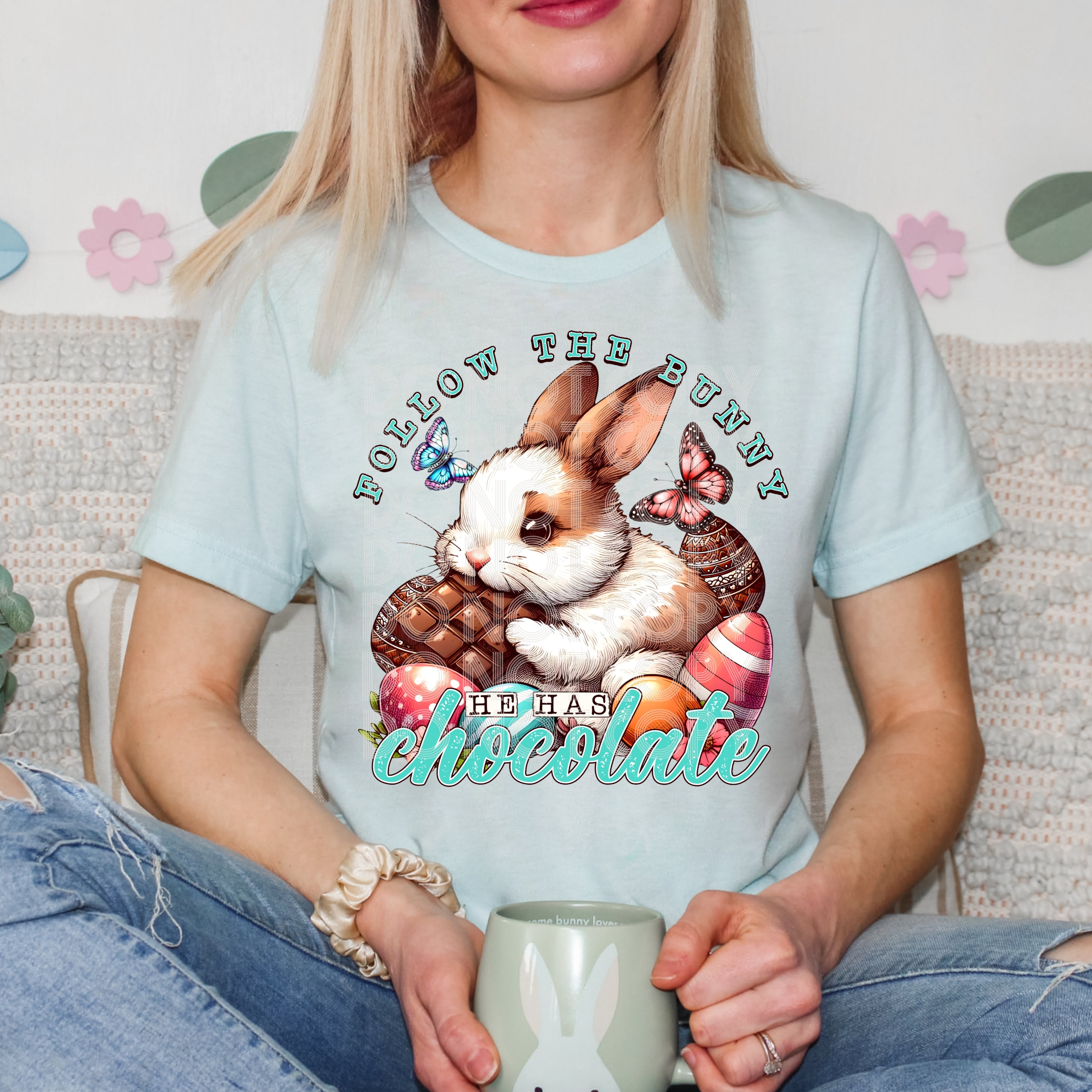 Follow the Bunny DTF