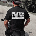 Stay 6ft away