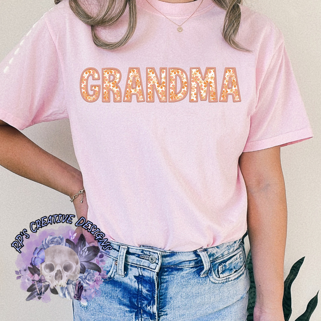 Grandma Boho Floral WS
